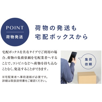 集合住宅向け宅配ボックス フロリア  宅配ボックスユニット UNISON(ユニソン)