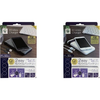 LUCQMR100-CCWH Qi機能搭載モバイルバッテリー 10000mAh オズマ 62444954