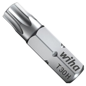 25mm 1/4" いじり止めトルクスビット 10本入 Wiha(ビーハ/ノガ)