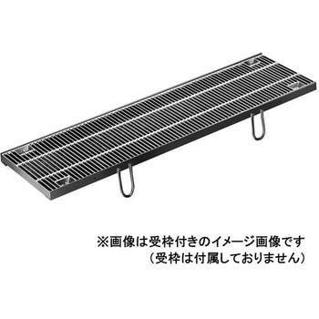 鋼板製グレーチング 建築外構用みぞぶた ポルト固定式(騒音低減用)細目タイプ PRT-S(一般型) ニムラ