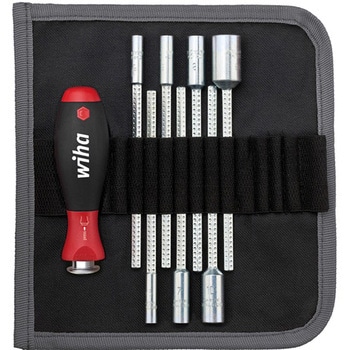 システム6 六角ナット交換ブレードセット 8本組(バッグ付) - Wiha(ビーハ/ノガ)