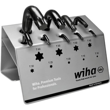 ショートトルクスキー ワークショップスタンド付セット 9本組 - Wiha(ビーハ/ノガ)