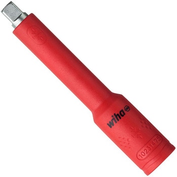 ナットドライバー用絶縁延長棒1/2"差込角 Wiha(ビーハ/ノガ)