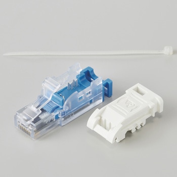UTP-C6A-(S)用 モジュラープラグ ( KT-RJ45FDT-C6A ) < 現地成端用 > 関西通信電線