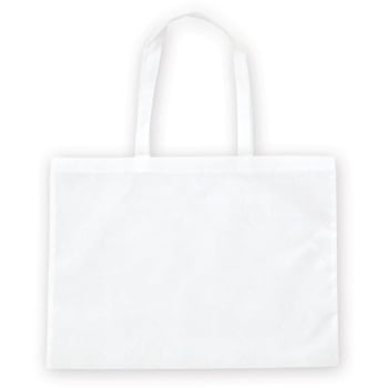 カラー不織布バッグ 白 アーテック[学校教材・教育玩具]