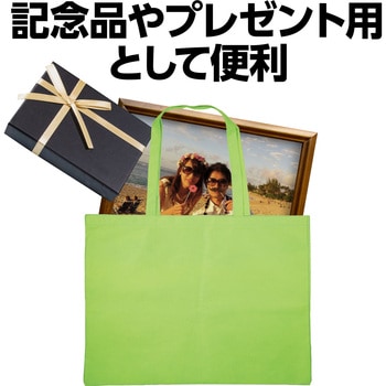 カラー不織布バッグ 黄緑 アーテック[学校教材・教育玩具]