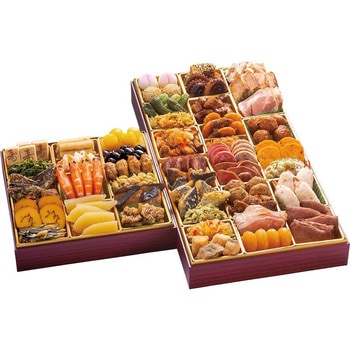 博多久松 厳選本格和洋中おせち(祝赤重) ノーブランド