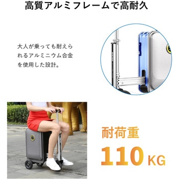 "乗れる"スーツケース サイエルインターナショナル