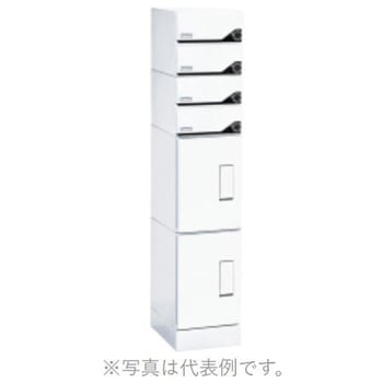 RusuPoSHARE(宅配ボックス・ポスト一体タイプ)4世帯用 河村電器産業