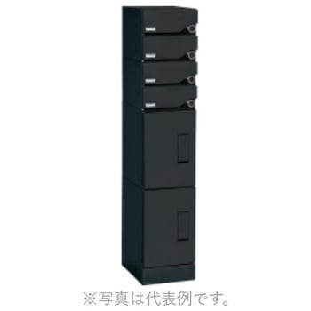 RusuPoSHARE(宅配ボックス・ポスト一体タイプ)4世帯用 河村電器産業
