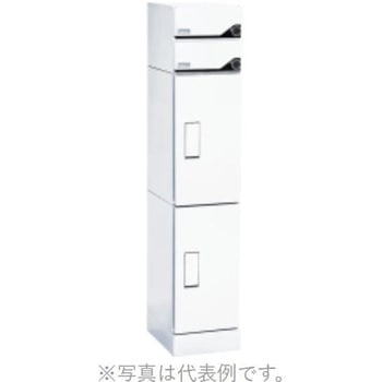 RusuPoSHARE(宅配ボックス・ポスト一体タイプ)2世帯用 河村電器産業