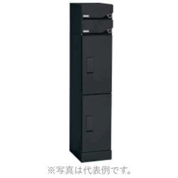 RusuPoSHARE(宅配ボックス・ポスト一体タイプ)2世帯用 河村電器産業