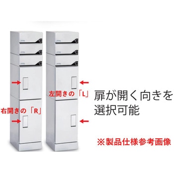 RusuPoSHARE(宅配ボックス・ポスト一体タイプ)3世帯用 河村電器産業