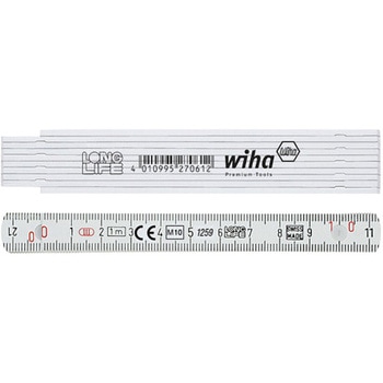 ロングライフ 1m プラスチック折尺(10折) - Wiha(ビーハ/ノガ)