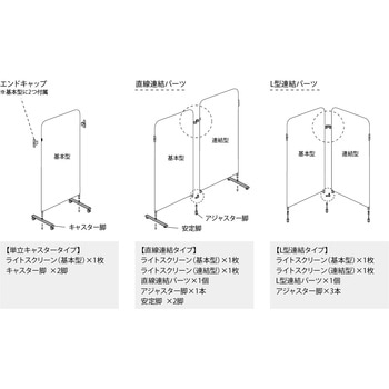 ライトスクリーン 連結型 ナイキ