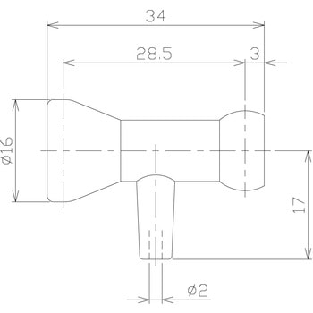 1/4"クーラントノズル サイドフローノズル 日機