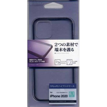 5777IP061HB iPhone12/12ProハイブリッドケースTPU/PC ラスタバナナ 62463136