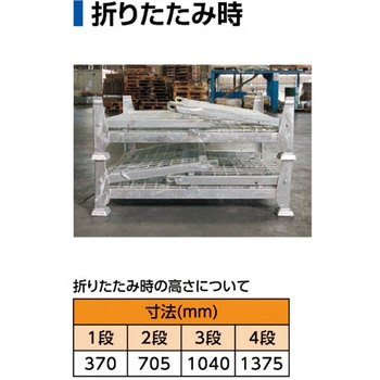 吊れるメッシュカーゴ 大洋製器工業
