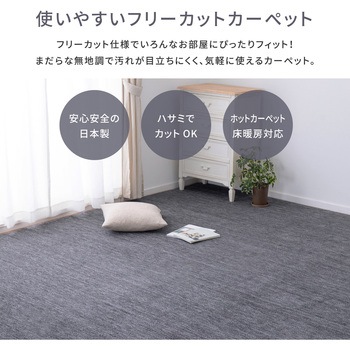 平織カーペット ラウム 江戸間 萩原