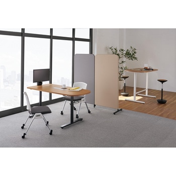 ミーティングテーブル(配線無/長円テーブル モプト MP型) ナイキ