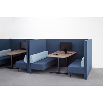 ミーティングテーブル(配線無/長円テーブル モプト MP型) ナイキ