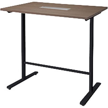 ミーティングテーブル(配線付/直線テーブル ハイタイプ モプト MP型) ナイキ