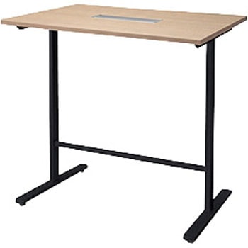 ミーティングテーブル(配線付/直線テーブル ハイタイプ モプト MP型) ナイキ