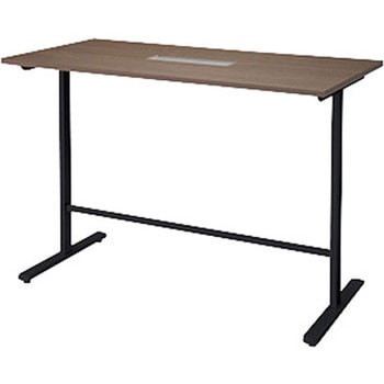 ミーティングテーブル(配線付/直線テーブル ハイタイプ モプト MP型) ナイキ