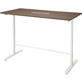 ミーティングテーブル(配線付/直線テーブル ハイタイプ モプト MP型) ナイキ