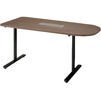 ミーティングテーブル(配線付/半長円テーブル モプト MP型) ナイキ