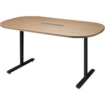 ミーティングテーブル(配線付/長円テーブル モプト MP型) ナイキ