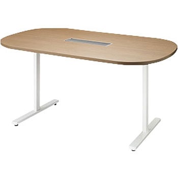 ミーティングテーブル(配線付/長円テーブル モプト MP型) ナイキ