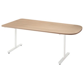 ミーティングテーブル(配線無/半長円テーブル モプト MP型) ナイキ