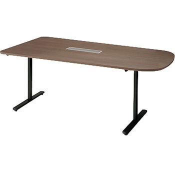 ミーティングテーブル(配線付/半長円テーブル モプト MP型) ナイキ