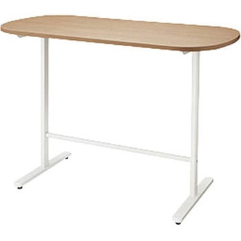 ミーティングテーブル(配線無/長円テーブル ハイタイプ モプト MP型 ナイキ