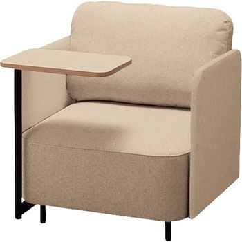 テーブル付きラウンジワークソファー(両肘付き) RC200型 フィナンシェ Financier ナイキ