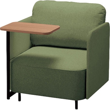 テーブル付きラウンジワークソファー(両肘付き) RC200型 フィナンシェ Financier ナイキ