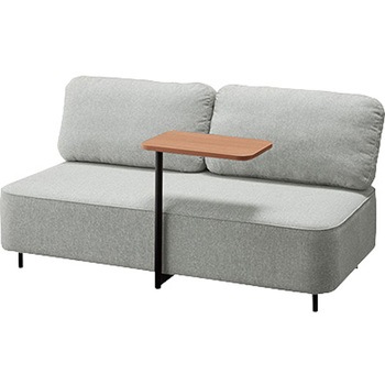 テーブル付きラウンジワークソファー(2人掛け) RC200型 フィナンシェ Financier - ナイキ