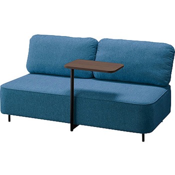 RC2012SFB-TS-WN テーブル付きラウンジワークソファー(2人掛け) RC200型 フィナンシェ Financier ナイキ 62490490