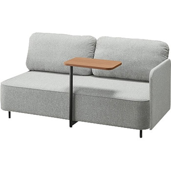 テーブル付きラウンジワークソファー(2人掛け・左肘付き) RC200型 フィナンシェ Financier ナイキ