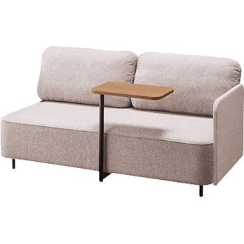 テーブル付きラウンジワークソファー(2人掛け・左肘付き) RC200型 フィナンシェ Financier ナイキ