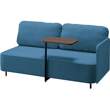 テーブル付きラウンジワークソファー(2人掛け・左肘付き) RC200型 フィナンシェ Financier ナイキ