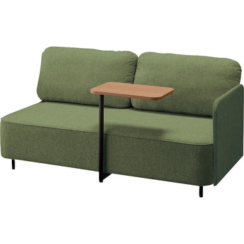 テーブル付きラウンジワークソファー(2人掛け・左肘付き) RC200型 フィナンシェ Financier ナイキ