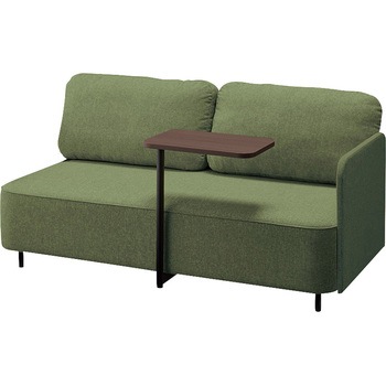 テーブル付きラウンジワークソファー(2人掛け・左肘付き) RC200型 フィナンシェ Financier ナイキ