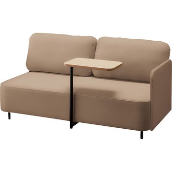 テーブル付きラウンジワークソファー(2人掛け・左肘付き) RC200型 フィナンシェ Financier ナイキ