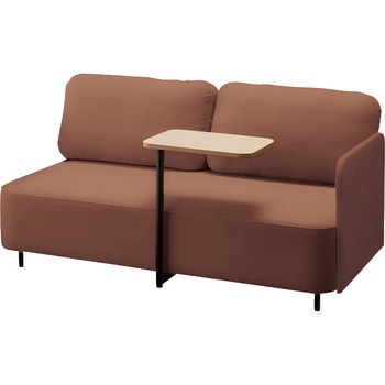 テーブル付きラウンジワークソファー(2人掛け・左肘付き) RC200型 フィナンシェ Financier ナイキ