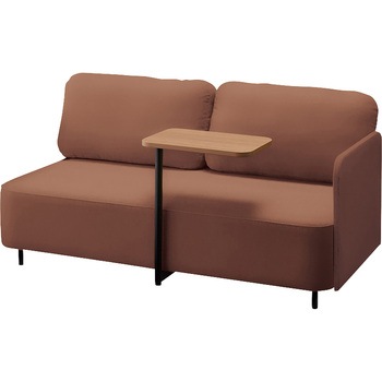 テーブル付きラウンジワークソファー(2人掛け・左肘付き) RC200型 フィナンシェ Financier ナイキ