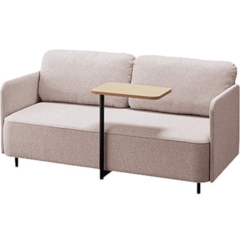 テーブル付きラウンジワークソファー(2人掛け・両肘付き) RC200型 フィナンシェ Financier ナイキ