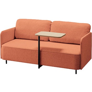 テーブル付きラウンジワークソファー(2人掛け・両肘付き) RC200型 フィナンシェ Financier ナイキ