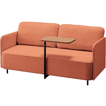 テーブル付きラウンジワークソファー(2人掛け・両肘付き) RC200型 フィナンシェ Financier ナイキ